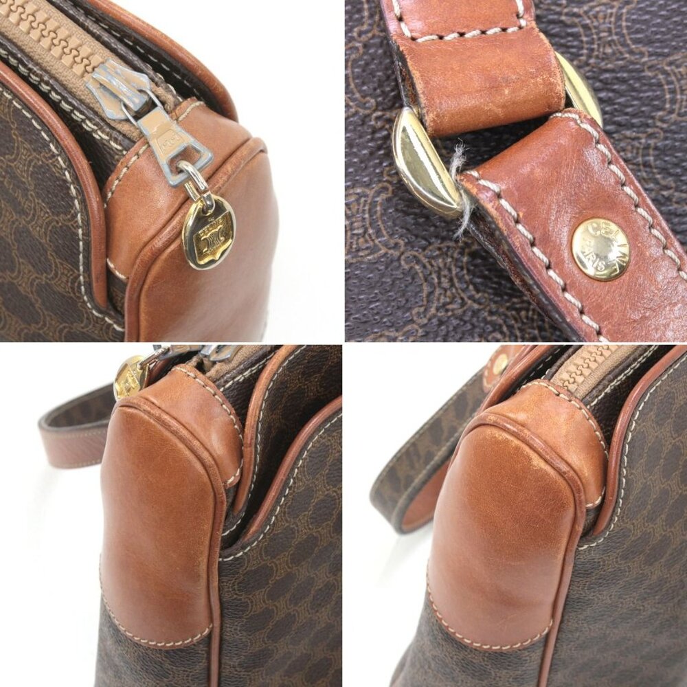 Celine Macadam Pattern Tote Bag Brown - Picture 6 of 9